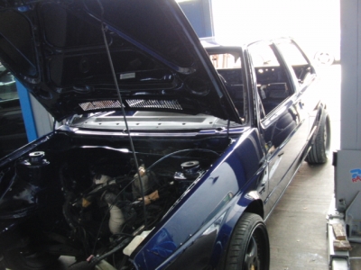 Golf 2 Blau Lackieren_4